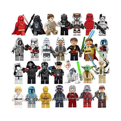 Buy Star Wars Minifigures Toy Set Yoda, R2-D2, Darth Vader & Chewie Gift For Child • 18.99£