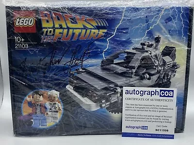 Buy LEGO: DeLorean Time Machine (21103), Back To The Future, Signed Christopher Lyod • 729.32£