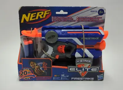 Buy Nerf N-Strike Elite Firestrike Pistol By Hasbro 8yrs+ NEW • 9.98£