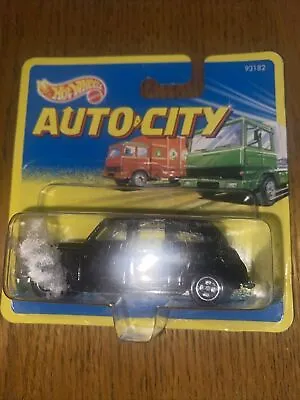 Buy Hot Wheels Auto City Black Cab 1994 • 3.99£