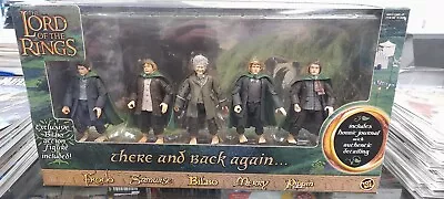Buy Boxed Lord Of The Rings There And Back Again Toy Biz Hobbits Action Figure Set • 50£
