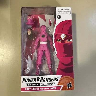 Buy Power Rangers Lightning Collection Ninja Pink Ranger Mighty Morphin 6” Figure • 14.99£
