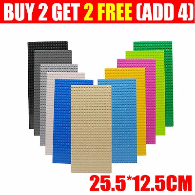 Buy UK Baseplate Base Plates Building Blocks 16 X 32 Dots Compatible For LEGO Boards • 5.99£