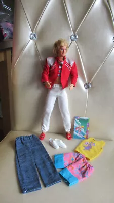 Buy Barbie Ken Taiwan With Extra Clothing Mattel Vintage • 24.73£