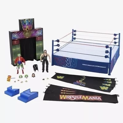 Buy New Gen Arena Macho Man Doink & Diesel. WWE Mattel Creations WWF 90s Complete • 449.99£