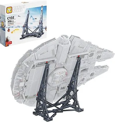 Buy Millennium Falcon Vertical Display Bracket Stand Building Blocks Toys For 75192 • 31.19£