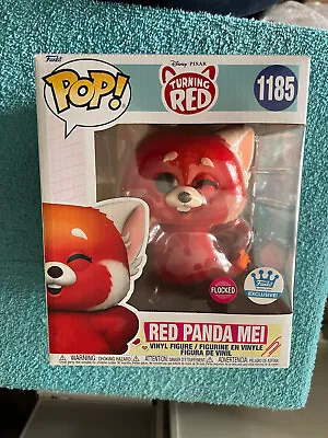 Buy Flocked Red Panda Mei Funko Pop Vinyl 6” Figure #1185 Disney Pixar Turning Red • 19.95£