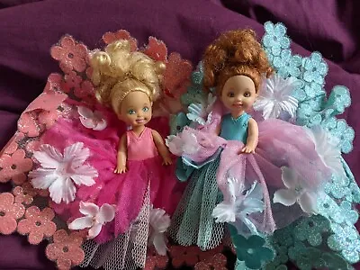 Buy Barbie Shelly Kelly Early 2000's Flower Pair Of Dolls Vgc  • 24£