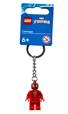 Buy Lego 854154 Marvel Super Heroes Carnage Minifigure Keyring /Keychain - Brand New • 4.95£