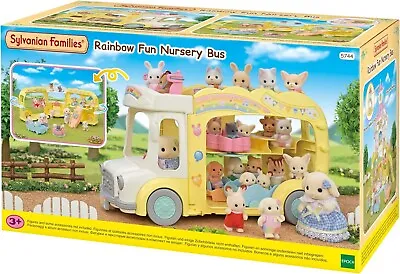 Buy Epoch Sylvanian Families Rainbow Fun Nursery Bus • 37.97£