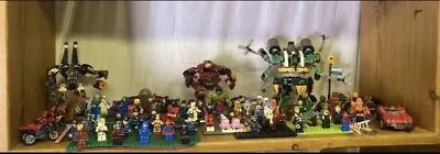 Buy Lego Joblot Minigures, Marvel, Lego Movie, City, DC, Ninjago, Minecraft • 140£