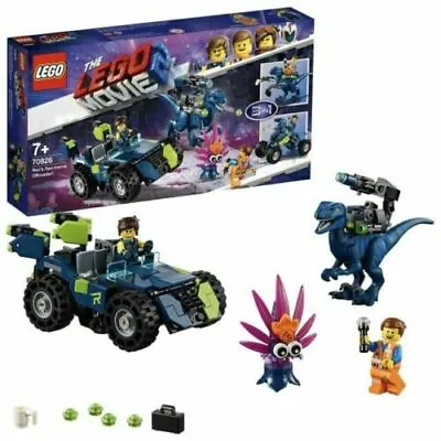 Buy New LEGO Set 70826 Lego Movie 2 Rex's Rex-treme Offroader Dinosaur Dino • 17.99£