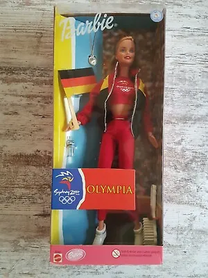 Buy Barbie Olympia Sydney 2000 - Germany Olympiad Gold Medal Mattel 25981 Nrfb • 30.04£