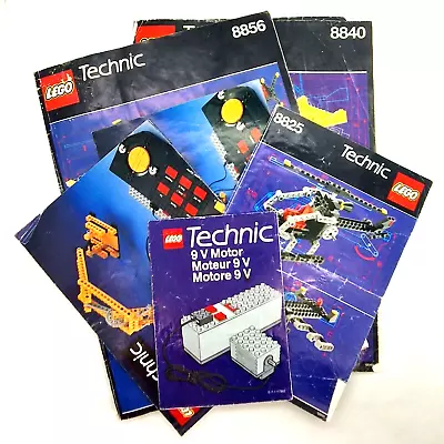 Buy Lego Technic Instructions Manuals Brochure Bundle X6 • 7.99£