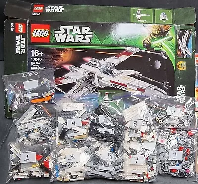 Buy LEGO Star Wars: Red Five X-Wing Starfighter (10240) Plus Minifig ANTOC MERRICK! • 80£