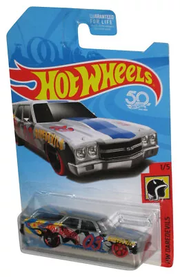 Buy Hot Wheels HW Daredevils (2017) Silver '70 Chevelle SS Wagon Toy Car 1/5 • 9.72£