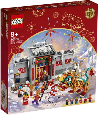 Buy LEGO Chinese New Year - History Of Nian / Story Of Nian (80106) NEW & ORIGINAL PACKAGING • 129.69£