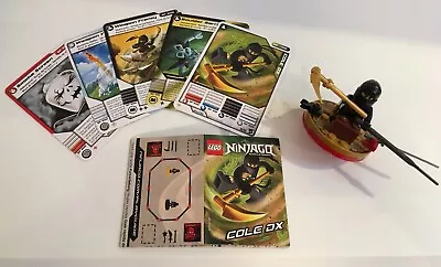 Buy Lego Ninjago Masters Of Spinjitzu Cole DX With Spinner 2170 • 14.99£