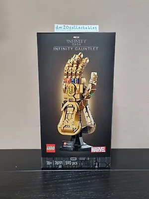 Buy LEGO Marvel Super Heroes Infinity Gauntlet (76191) Thanos Glove Brand New Sealed • 75£