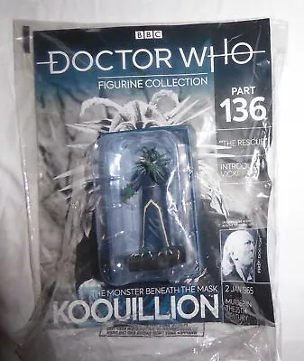 Buy Eaglemoss: Doctor Who Figurine Collection: Part 136: Koquillion • 10£