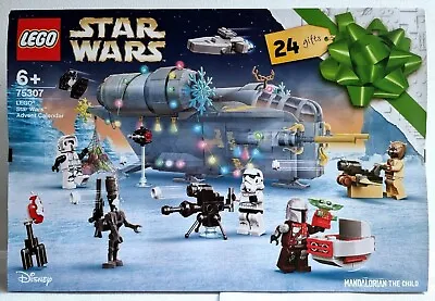 Buy Lego 75307 Star Wars Advent Calendar Mandalorian Rare Discontinued NEW Sealed • 50£