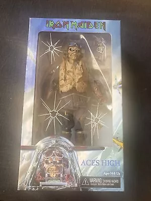 Buy Neca Iron Maiden Aces High Eddie Clothed 8  Scale Action Figure • 47.99£