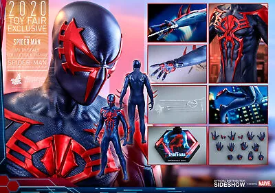 Buy Dpd Express Hot Toys 1/6 Marvel's Spider-man Vgm42 Peter Parker 2099 Black Suit • 266.99£