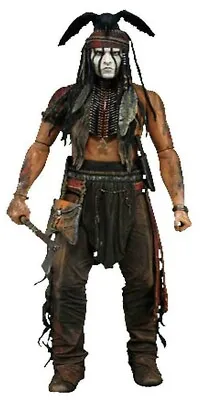 Buy Johnny Depp Tonto 1/4 Scale Action Figure The Lone Ranger NECA Disney 2013 Rare • 133£