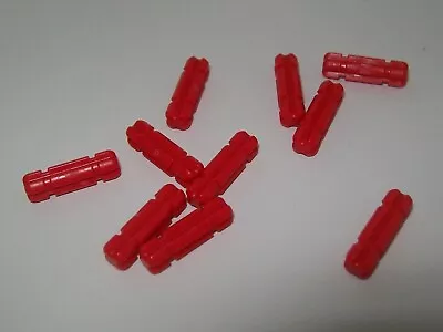 Buy LEGO Axle 2L Notched (mpn: 32062), In Red - 10-pack • 1.99£