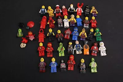 Buy Approx. 35 X Assorted LEGO NINJAGO Mini Figures Bundle & Accessories -CA1 • 9.99£