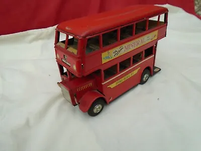Buy Vintage Tinplate Doubledecker Bus Mettoy Chad Valley   Yosi Mettoy Bandai • 155£