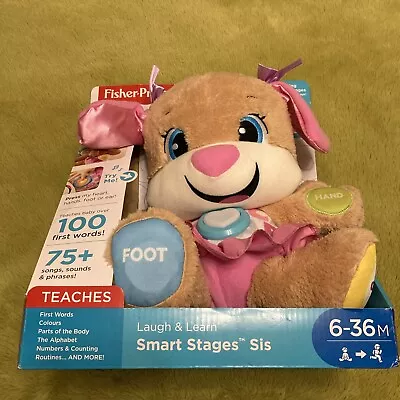 Buy Fisher Price Smart & Talkative Friend Talking Pup Soft Plush Toy NEW OTHER Boxed • 10£