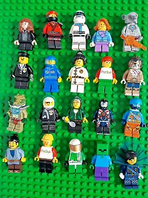 Buy Lego Mini Figure Bundle X20 - Harry Potter, Ninjago CMF, Minecraft, City, Chima • 23.50£