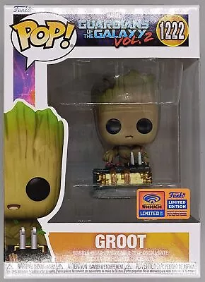 Buy #1222 WC Groot (Pushing Button) Marvel GotG 2 2023 Con Funko POP & POP Protector • 44.99£