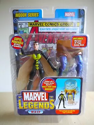Buy Toybiz Marvel Legends Wasp - MODOK BAF Wave - New & Sealed - Avengers • 9.99£
