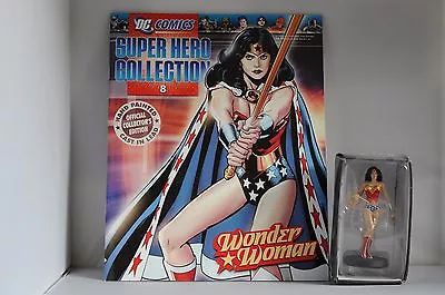 Buy EAGLEMOSS DC SUPER HERO No.8 WONDER WOMAN HAND PAINTED CAST IN LEAD ACTION FIG • 24.99£