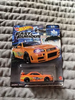 Buy Hot Wheels Premium Fast And Furious Skyline • 17.99£