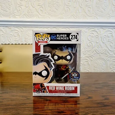 Buy Funko Pop! DC Red Wing Robin #274 MCM Comic Con Exclusive • 50£