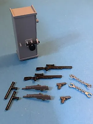 Buy Playmobil Police Station Lockable Gun Cabinet Weapons See Pics • 5.99£
