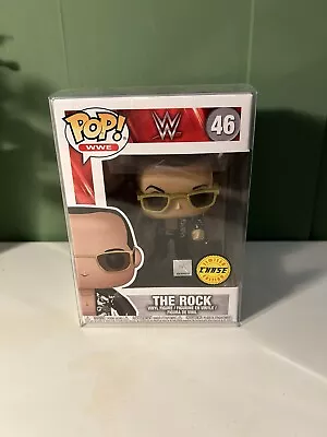 Buy Funko Pop WWE The Rock Chase Edition • 2.20£
