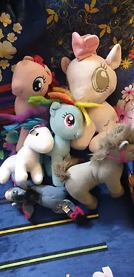 Buy Pony Soft Toys X 6! Bundle! Job Lot! Horses! My Little Pony! Eeyore! • 6.99£