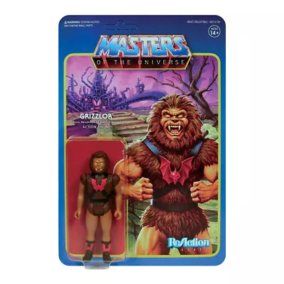 Buy Masters Of The Universe Reaction: Wave 5 - Grizzlor • 24.13£