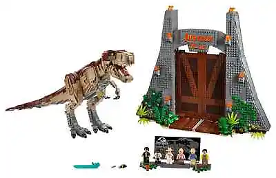 Buy LEGO Jurassic World: Jurassic Park Gate T-Rex Rampage (75936) Retired • 249.99£