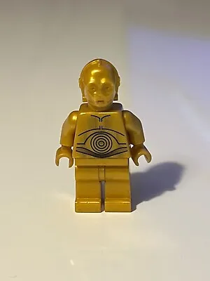Buy Genuine Lego Star Wars Minifigure SW0161a C-3PO Pearl Gold With Pearl Gold Hands • 5.50£