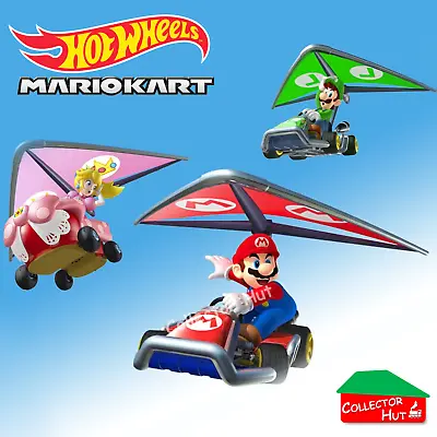 Buy Hot Wheels Mario Kart GLIDERS 1:64 Die Cast Models NEW/SEALED YOU CHOOSE • 18.99£