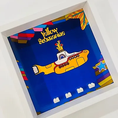 Buy Display Frame Case For Lego Beatles Yellow Submarine 21306 Minifigures 27cm • 26.99£