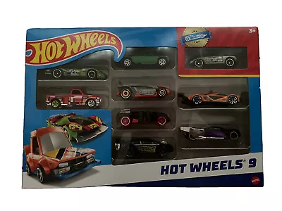 Buy Mattel Hot Wheels 9 Car Cars Gift Pack BRAND NEW UNOPENED • 10£
