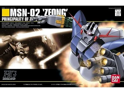 Buy Bandai HG Gundam Model Kit -HGUC Zeong MSN-02 1/144  • 23.99£