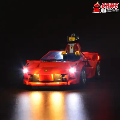 Buy LED Light Kit For Ferrari F8 Tributo - Compatible With LEGO® 76895 Set • 23.77£