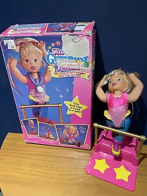 Buy Vintage Toy Biz Star Gymnast Jamie Doll 12  Box Flips Spins Splits RARE 1998 • 5£